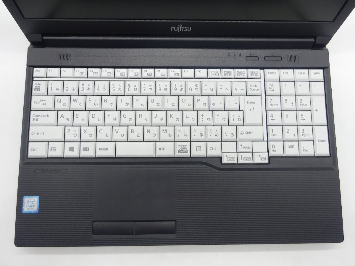 FUJITSU LIFEBOOK A579/B 第8世代CPU i5-8365U/メモリ4GB/SSD256GB/15インチ/無線LAN/Webカメラの画像6