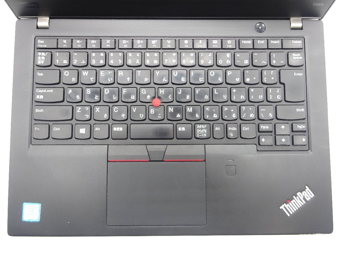 Lenovo ThinkPad T480s 20L7-003GJP/CPU i5-8250U/メモリ8GB/SSDなし/14インチ フルHD/ACアダプターなし_画像6