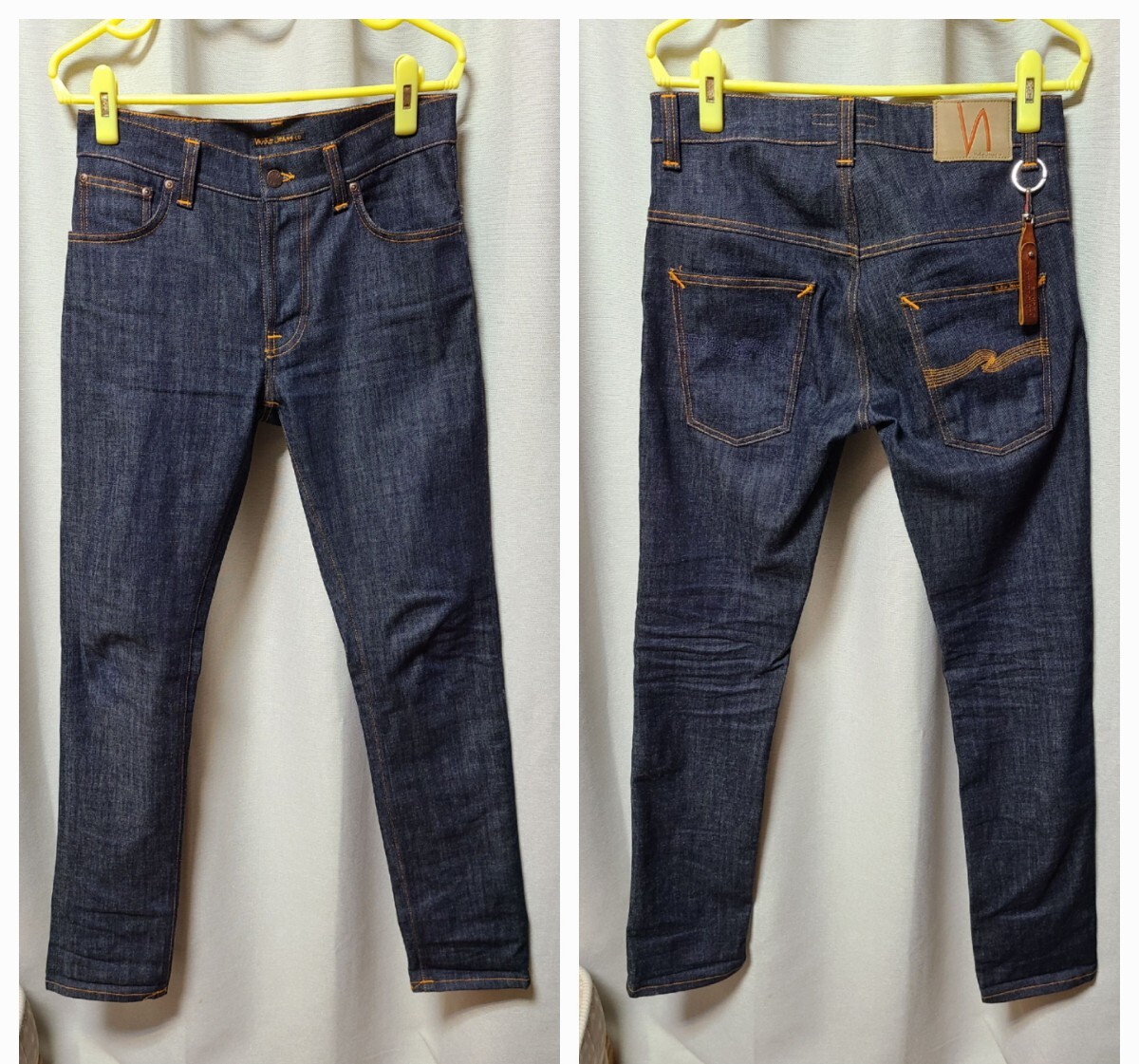 Nudie Jeans THIN FINN DRY BEAMS W31L32美品 ヌーディージーンズ_画像3