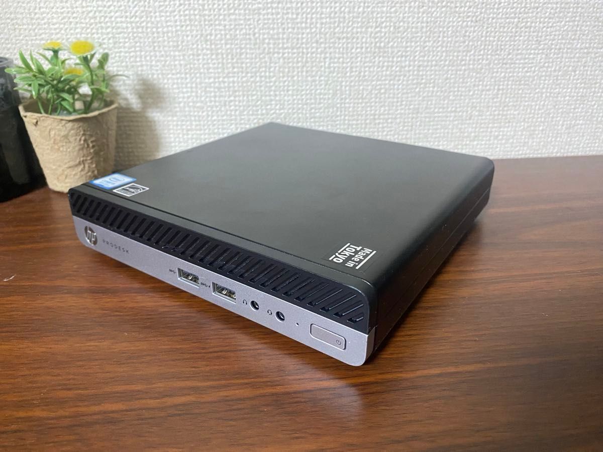 優良品 HPミニPC 400 G4 第8世代i5 SSD+HHD オフィス搭載