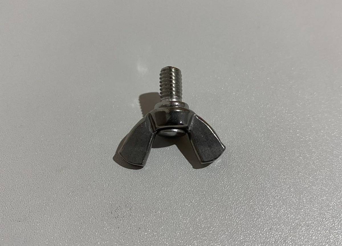  stainless steel M6 butterfly screw 