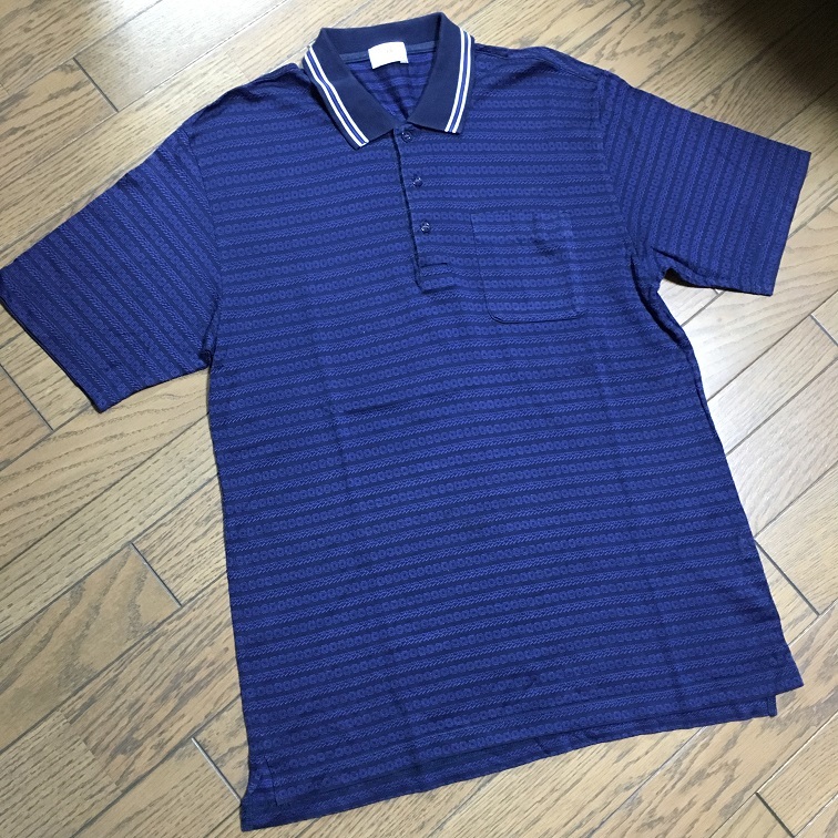 美品LANVIN　ポロシャツ　日本製　ランバン_画像1