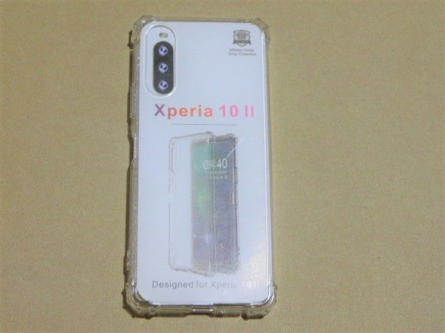 Xperia 10 II   ソフト クリア  ケース　NO 50-2