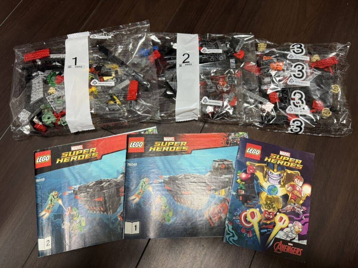 LEGO レゴ 訳有り スーパーヒーローズ marvel マーベル 未使用品含む 1円スタート サイズ100 アイアンマン #76048 他_画像2