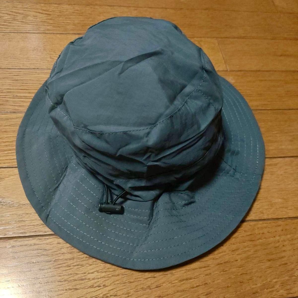 【グレー】サファリハット UVカット 防水 折りたたみ 帽子 ユニセックス