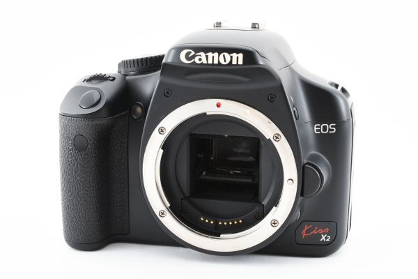 動作確認済 Canon EOS kiss X2 Body AF SLR Digital Camera ボディ デジタル一眼レフカメラ / キヤノン EF Mount APS-C 充電器付 #3151_画像2