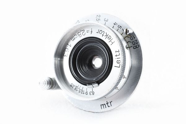  rare . sphere Leica Leitz Hektor 2.8cm F6.3 MF Wide Lens single burnt point wide-angle lens / Leica hek tall L L39 Screw Mount * #4992