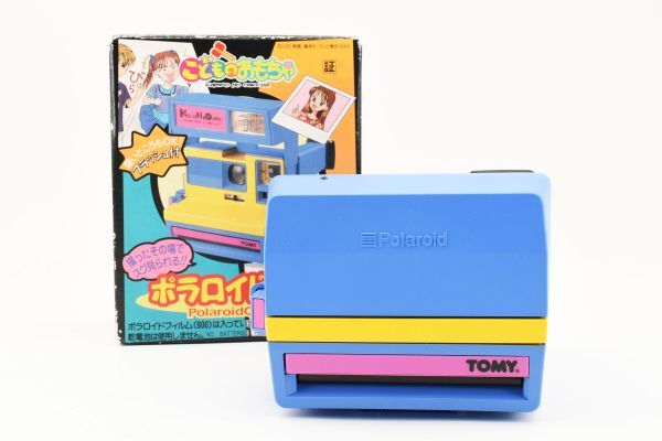 希少な元箱付 Polaroid Tomy Kodomo No Omocha Instant Film Camera With Box フィルムカメラ ポラロイド トミー こどものおもちゃ #1824_画像1