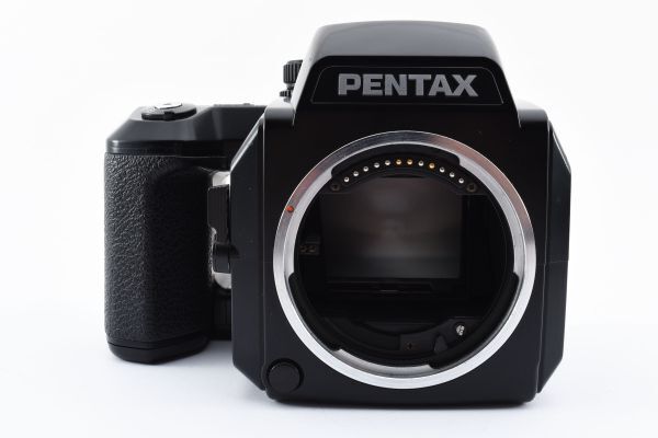 完動美品 Pentax 645N Body Film Camera 中判 フィルムカメラ / ペンタックス 専用ボディストラップ 各部動作確認済 動作良好 #4846_画像3