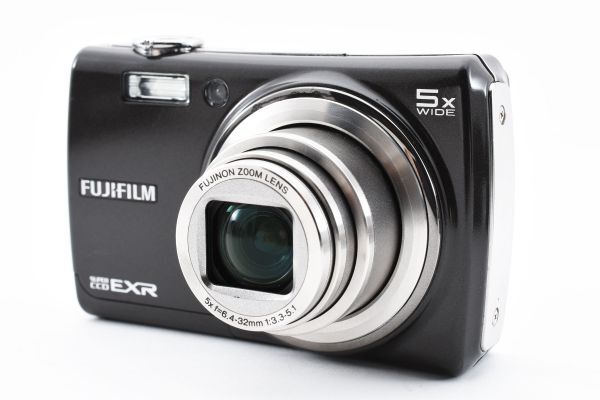 動作確認済 FUJIFILM Finepix F200EXR Black Compact Digital Camera ブラック 黒 コンパクトデジタルカメラ 富士フィルム ※一部訳有 #740_画像2