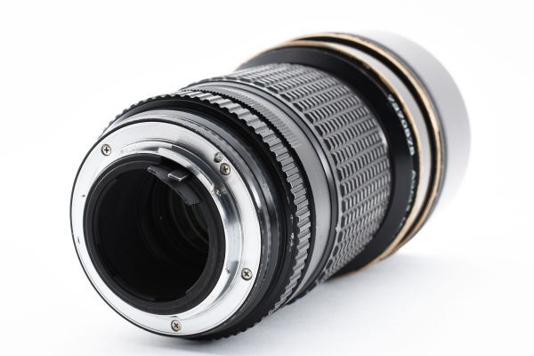 完動良品 Pentax SMC Pentax 200mm F2.5 MF Tele Lens 大口径 単焦点 望遠 レンズ / ペンタックス K Mount フード組込式 ボケ味抜群 #5741_画像4