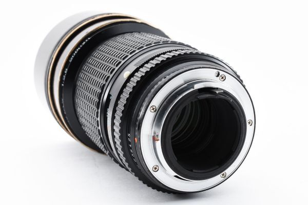 完動良品 Pentax SMC Pentax 200mm F2.5 MF Tele Lens 大口径 単焦点 望遠 レンズ / ペンタックス K Mount フード組込式 ボケ味抜群 #5741_画像5