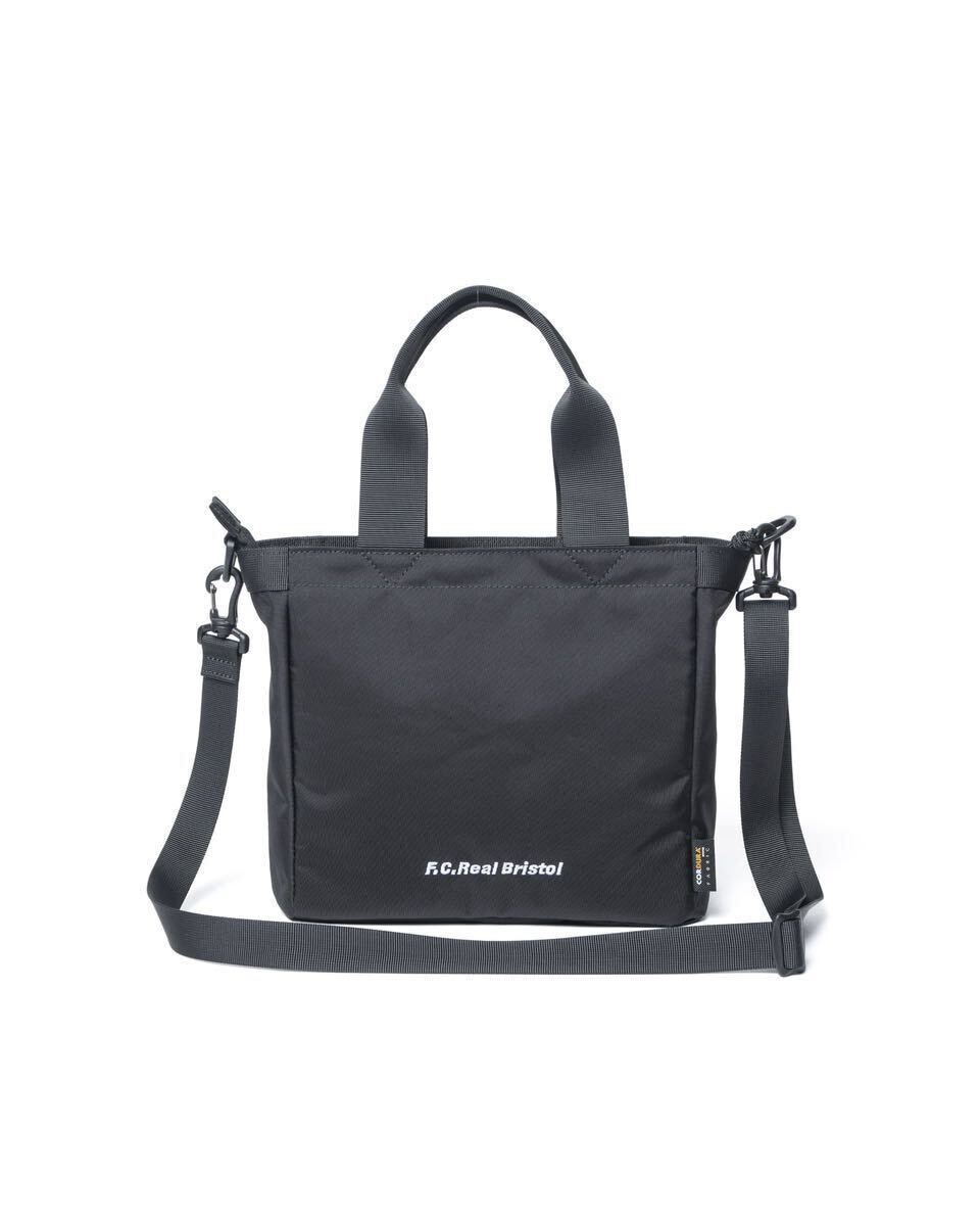 新品 送料無料 FCRB 24SS TOUR MINI TOTE BAG BLACK ブラック SOPH SOPHNET F.C.R.B. ブリストル BRISTOL F.C.Real Bristol トートバッグ_画像2