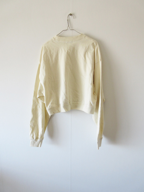 2023 THE NEWHOUSE / ザ ニューハウス TNH23200-41 SWEAT SHIRT F BUTTER MILK / カットソー ロンT レディース_画像2