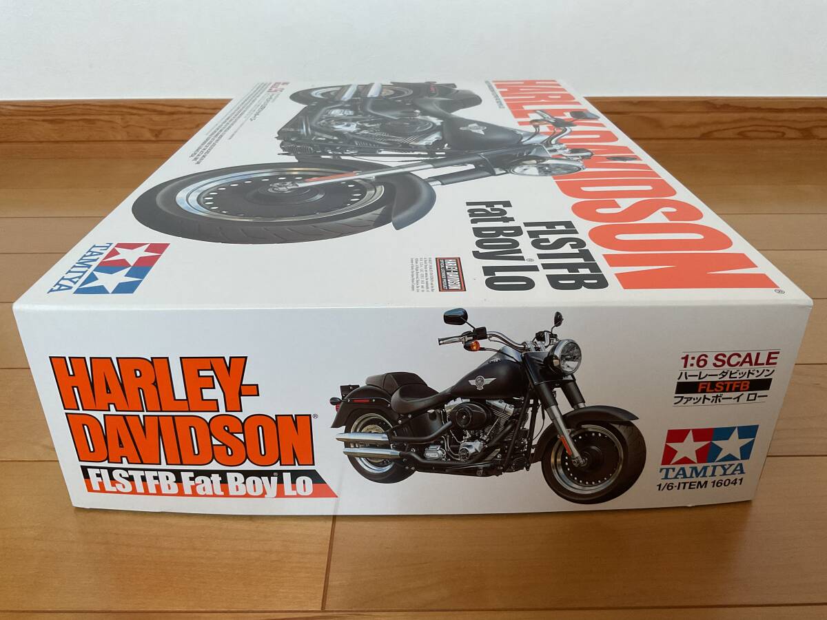 [ unassembly ] Tamiya **1/6 Harley Davidson FLSTFB Fatboy low ** plastic model 
