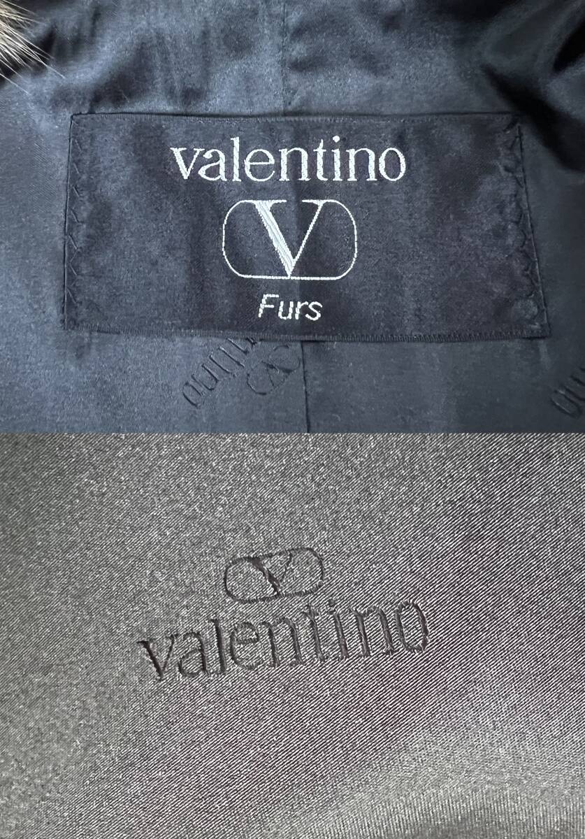 【valentino】バレンチノ　シェアードミンク×セーブル　ロングコート　102㎝　SAGAMINK_画像5