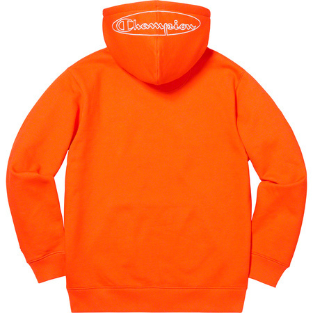 Supreme × Champion 19SS Week11 Outline Hooded Sweatshirt Orange Small オンライン購入 国内正規品 納品書タグ付 Sサイズ チャンピオン