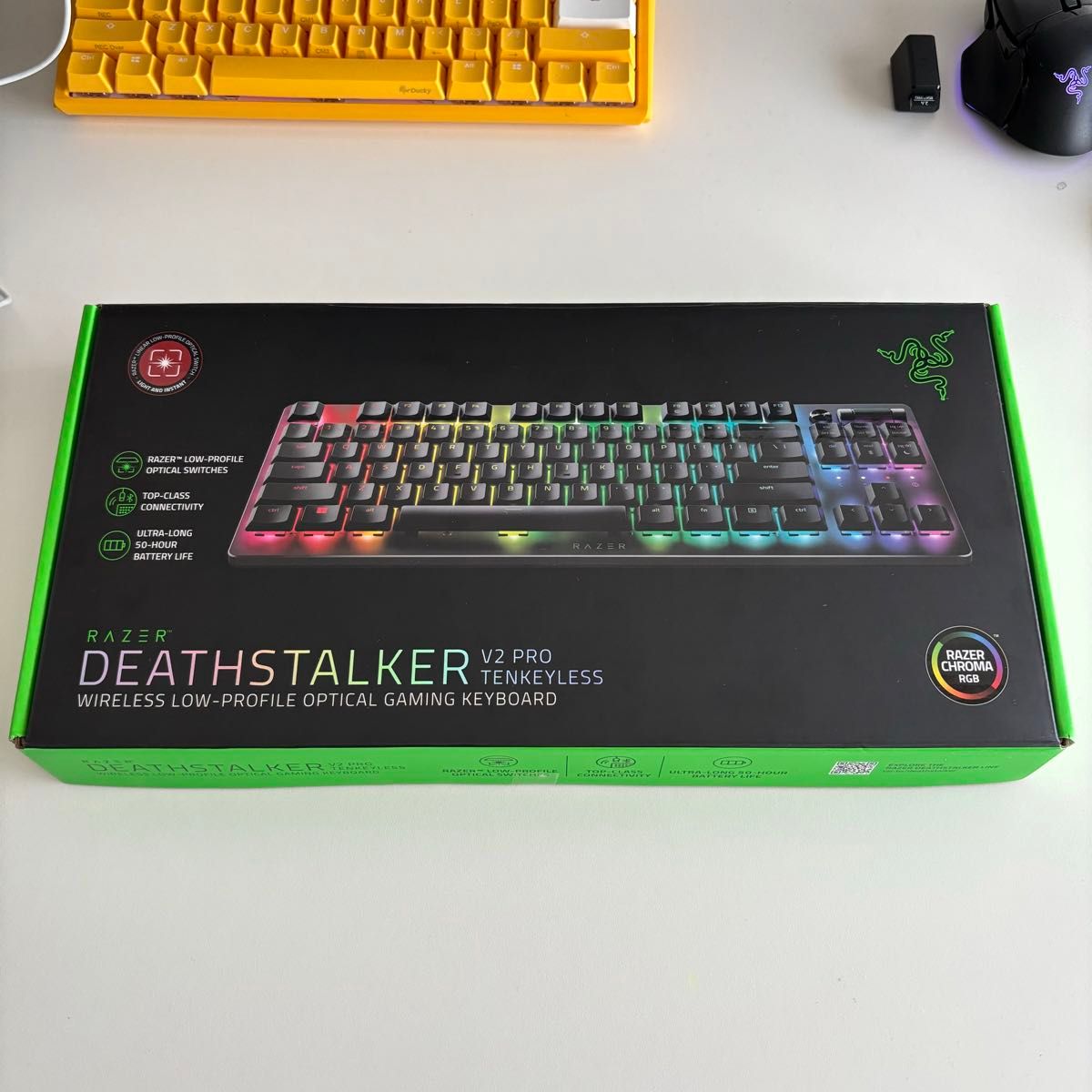 DeathStalker V2 Pro Tenkeyless 英字配列