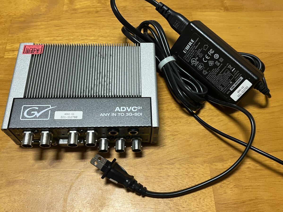 未使用 Grass Valley ADVC G1 シンクジェネレーター 通電確認済の画像1