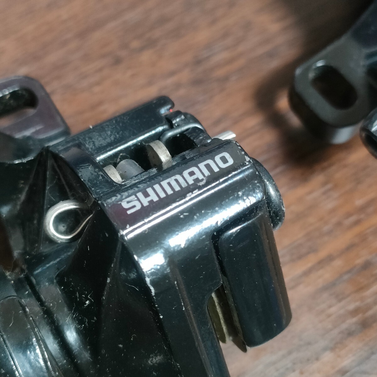 ( unused goods ) Shimano mechanical disk brake caliper BR-M375 front and back set 