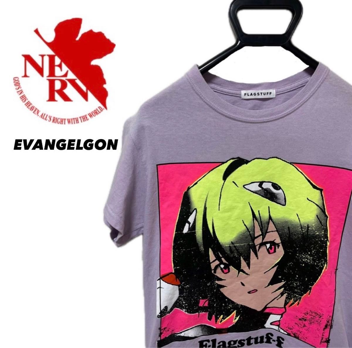 FLAGSTUFF】 綾波レイ Tシャツ フラグスタフ エヴァンゲリオン FLAGSTUFF】 綾波レイ Tシャツ フラグスタフ エヴァンゲリオン