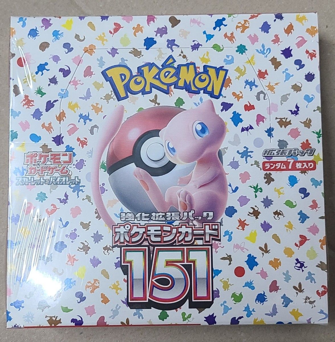 ポケモンカード 151 1boxシュリンク付 ポケモン カード151 新品未開封 