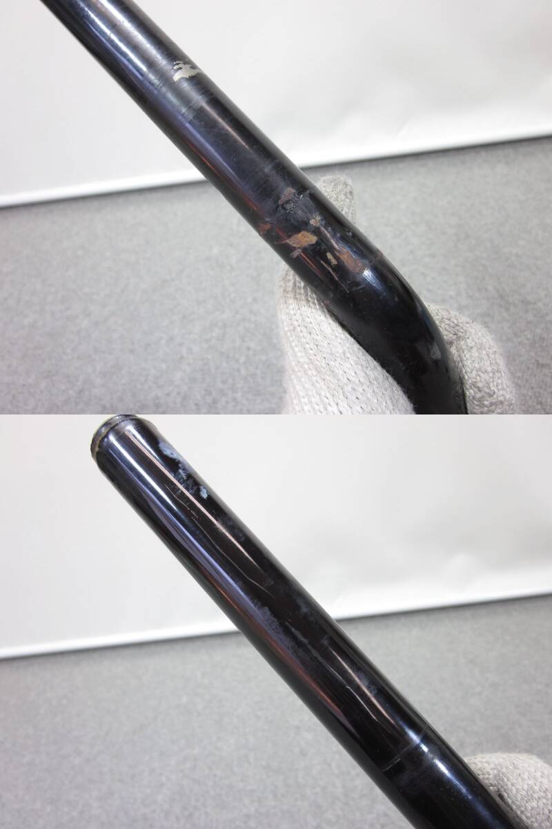 【A578④3】　カワサキ　純正ハンドル　ナロータイプバー　7/8インチ(22.2mm)　(幅)710×(高)75×(奥行)150mm　スチール／ブラック_画像5