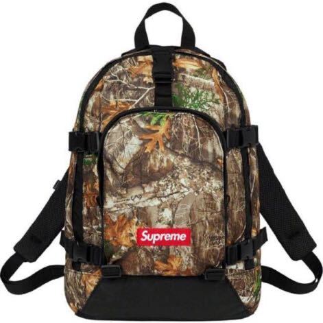 【新品】19FW Supreme Backpack Real Tree Camo シュプリーム バックパック リアル ツリー カモ 迷彩 リュック