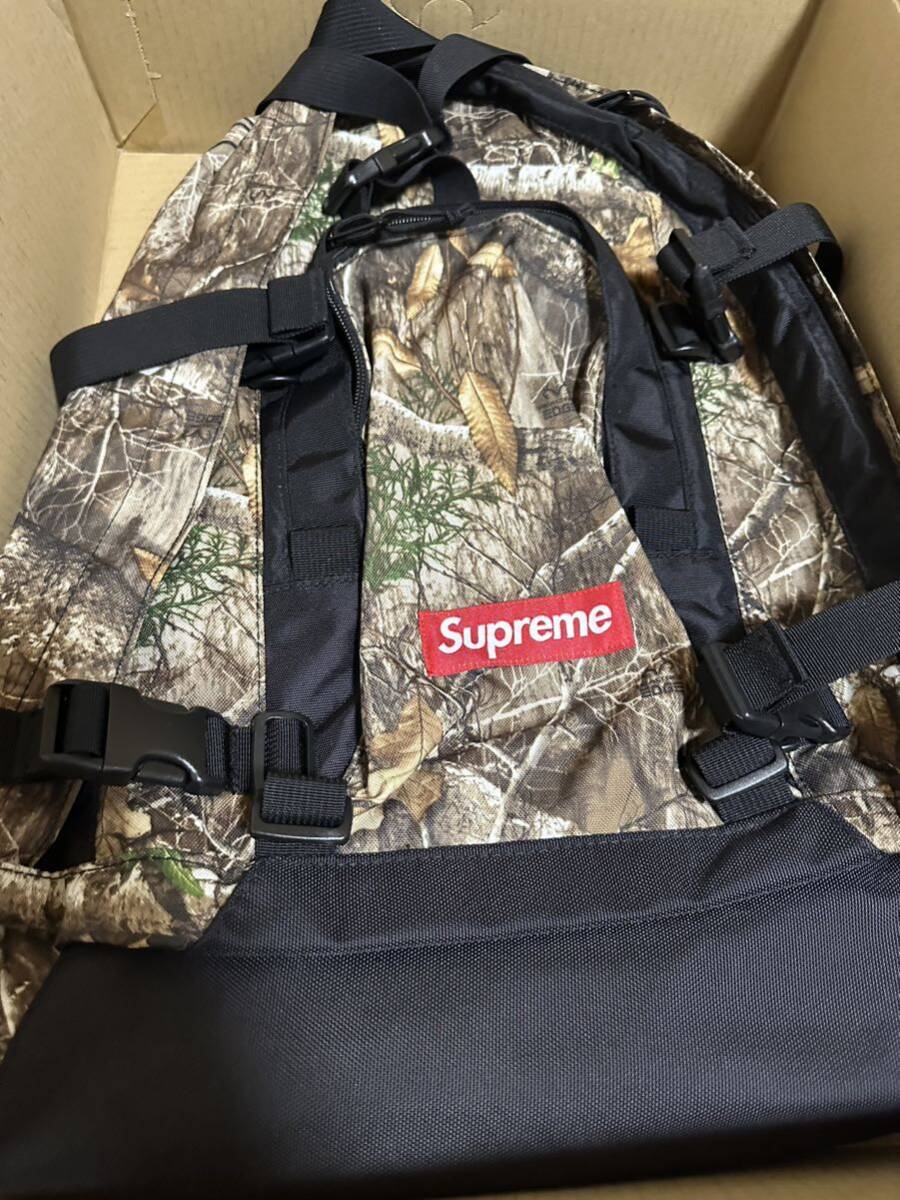 【新品】19FW Supreme Backpack Real Tree Camo シュプリーム バックパック リアル ツリー カモ 迷彩 リュック