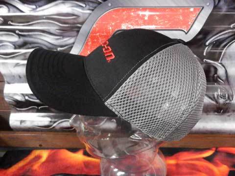 Snap-on（スナップオン）メッシュキャップ,帽子「FOAM MESH CAP - BLACK / GRAY」_画像5