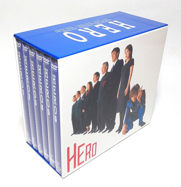 新品・未開封］おまけ全巻収納BOX付き♪ HERO 6巻セット DVD