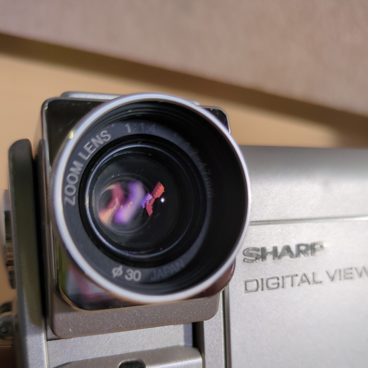 y051704r 【現状品】SHARP シャープ VL-FD1 デジタルビデオカメラ MiniDV デジカメ ビデオ _画像8