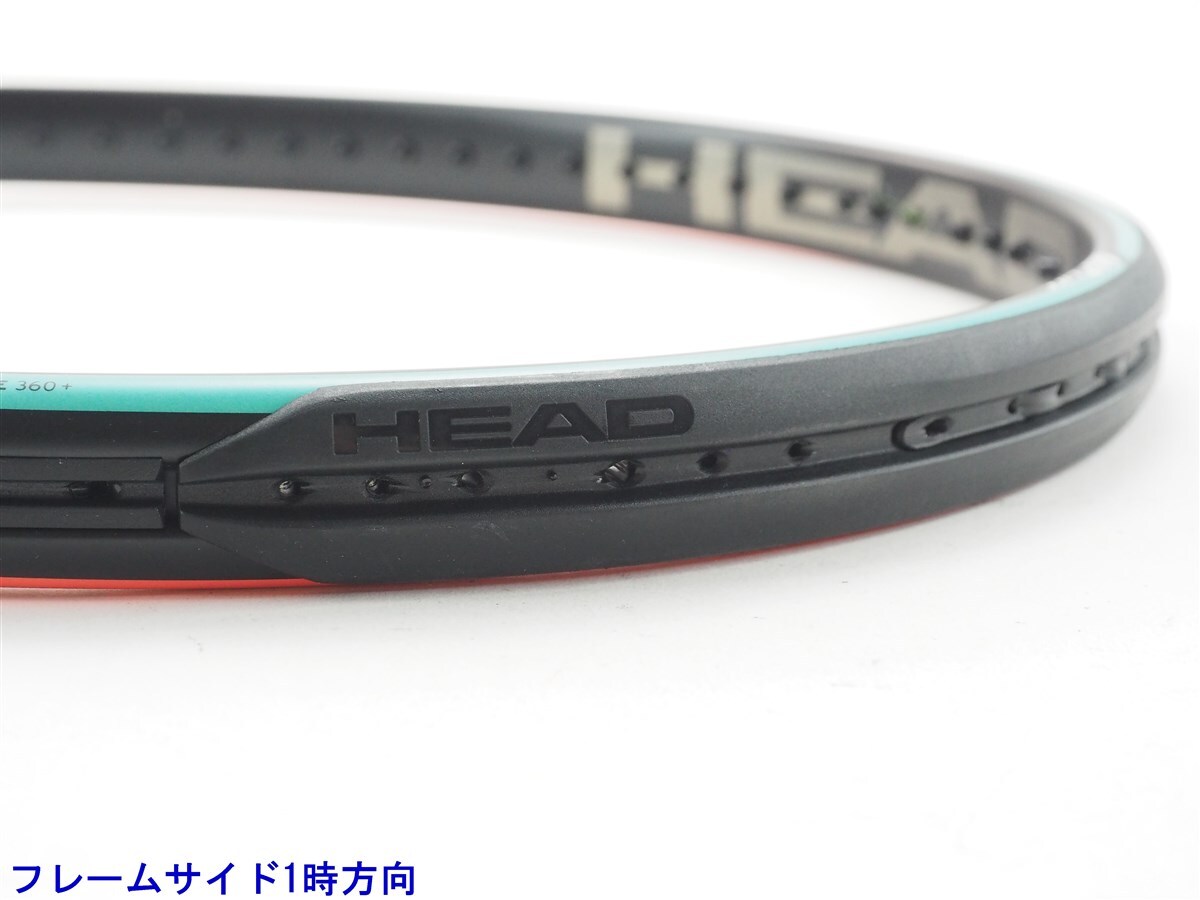中古 テニスラケット ヘッド グラフィン 360プラス グラビティ MP ライト 2019年モデル (G1)HEAD GRAPHENE 360+ GRAVITY MP LITE 2019_画像7