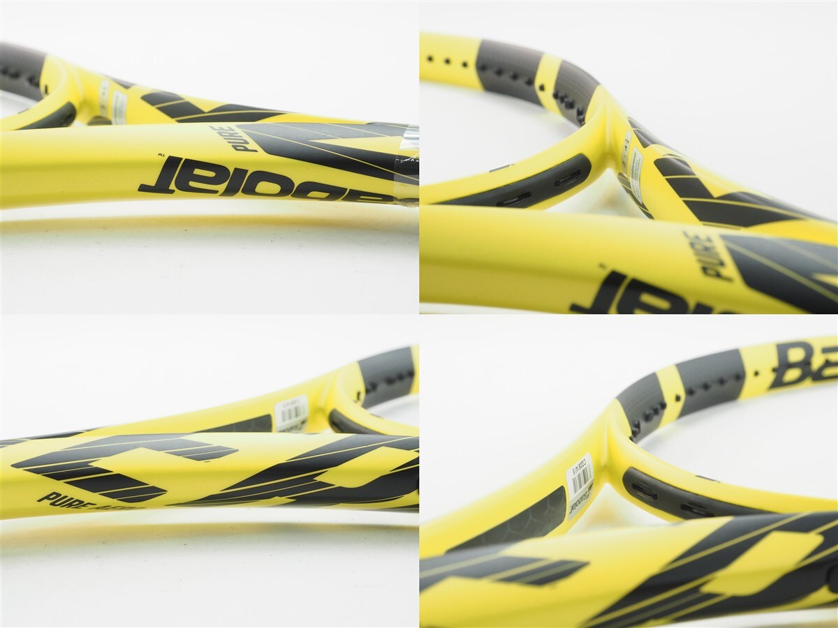 中古 テニスラケット バボラ ピュア アエロ 2019年モデル (G2)BABOLAT PURE AERO 2019_画像4