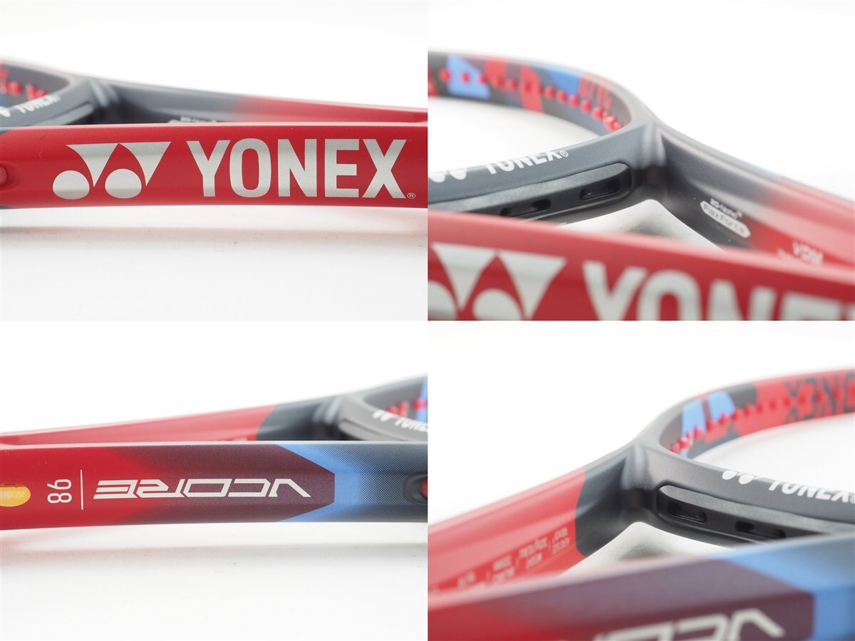 中古 テニスラケット ヨネックス ブイコア 98 2023年モデル (G2)YONEX VCORE 98 2023_画像4