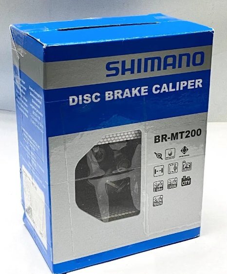  Shimano BR-MT200 for exchange post mount caliper disk brake resin pad attaching 