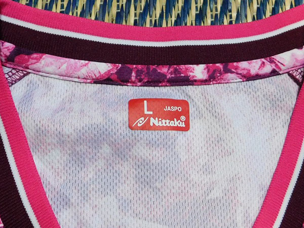 *ni Takumi ne Rav ru рубашка L для мужчин и женщин rose ( розовый ) настольный теннис форма / игра рубашка / одежда Nittaku*