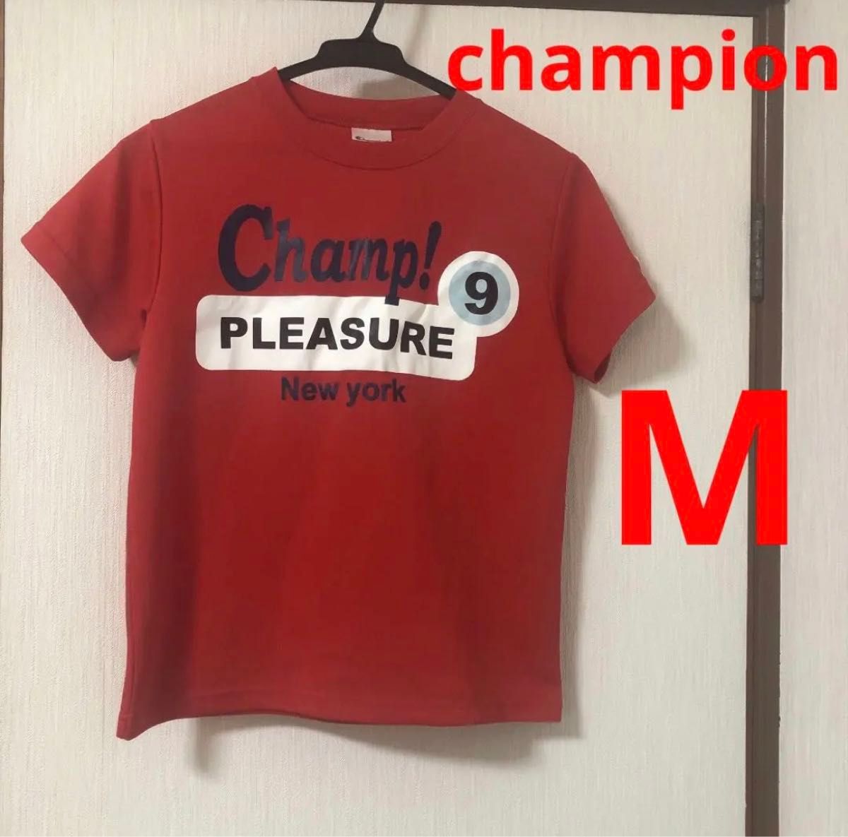 champion チャンピオン　ゴールドウイン　プリント　Tシャツ　スポーツウェア　カットソー　トップス　M
