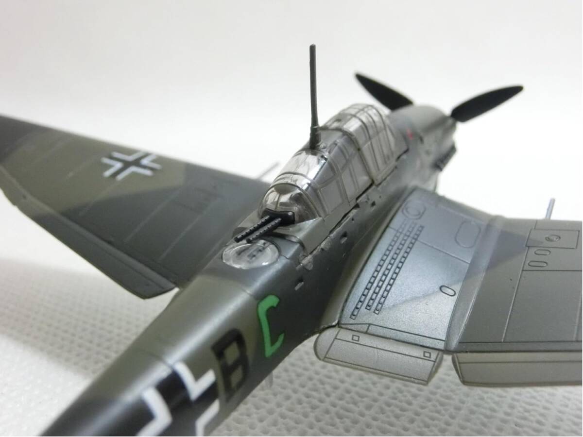 希少品 イージーモデル 1/72 ユンカース Ju87D-1 スツーカ シュトゥーカ 急降下爆撃機 プラモデル完成品 EASY MODEL 「Ju87G のベース機」_画像10