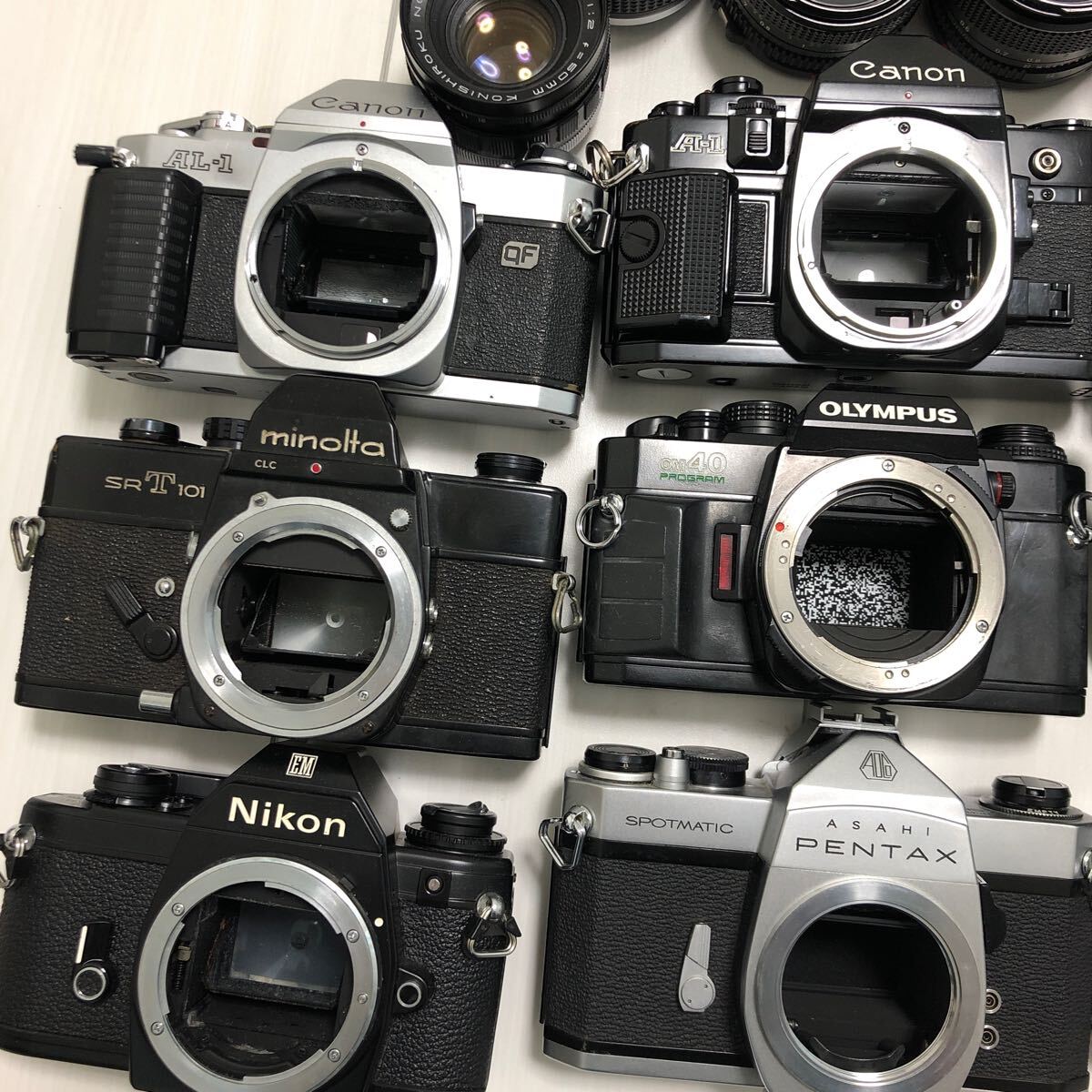 カメラ レンズ フィルムカメラ まとめ ジャンク　Nikon Canon OLYMPUS MINOLTA ニコン キヤノン オリンパス ミノルタ など _画像2