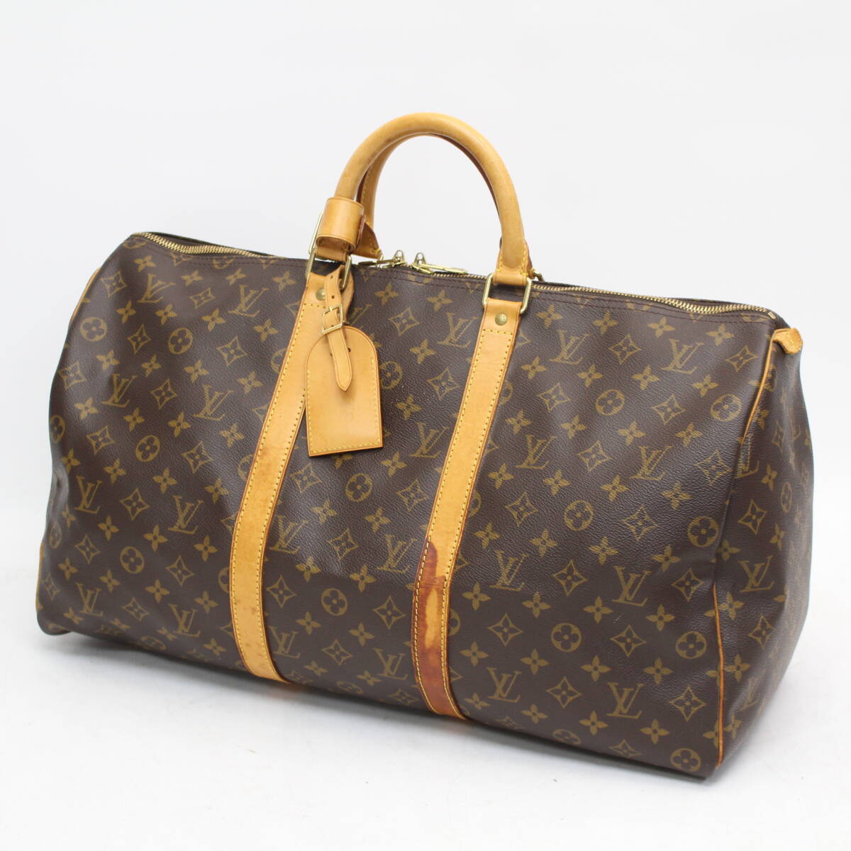 559)【1円スタート♪】LOUIS VUITTON ルイヴィトン モノグラム キーポル50 ボストンバッグ M41426 旅行バッグ 鞄_画像1