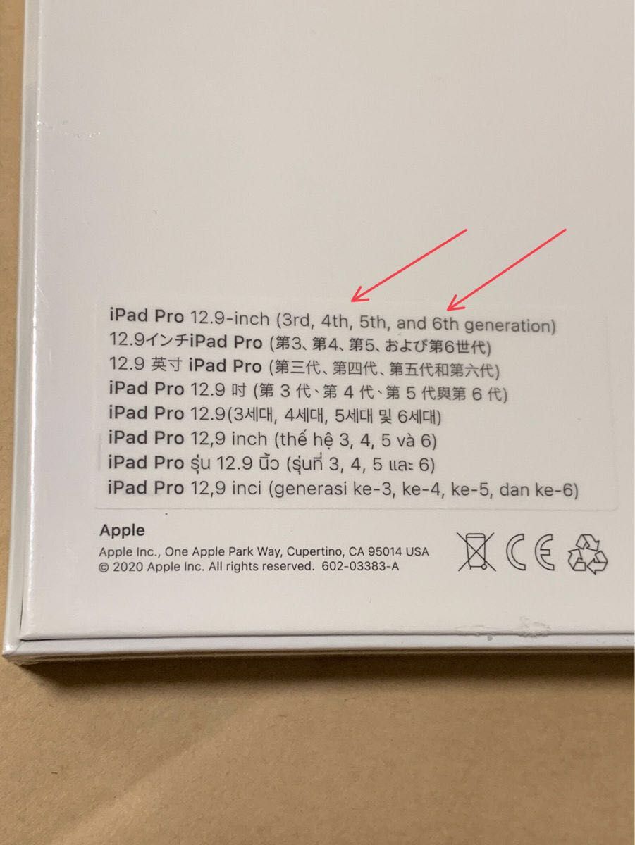 iPad Pro 12.9(第6,5,4,3世代)Smart Keyboard Folioスマートキーボード MXNL2J/A_2