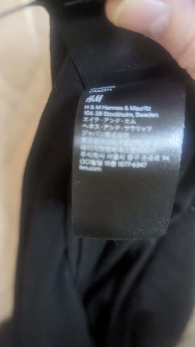 Ｈ&M 黒レース Tシャツ　 カットソー　Mサイズ
