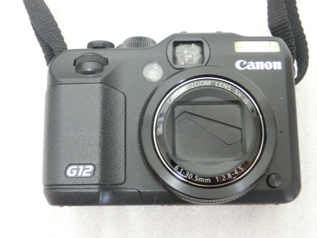  canon PowerShot G12 コンパクトデジタルカメラ デジカメ本体 キャノン パワーショット 充電器付きの画像2