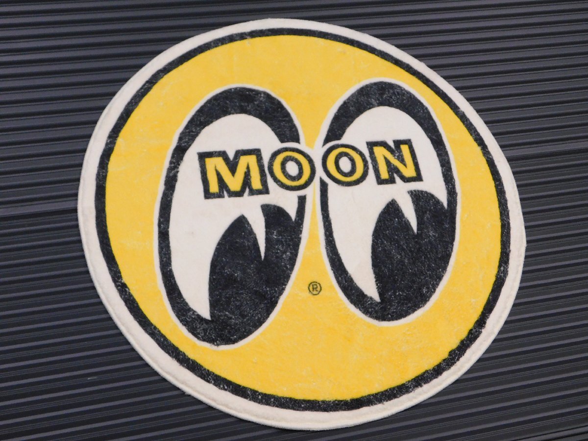 [MOONEYES* moon I z]*{ I ball floor mat } product number MG935TR soft material american miscellaneous goods 