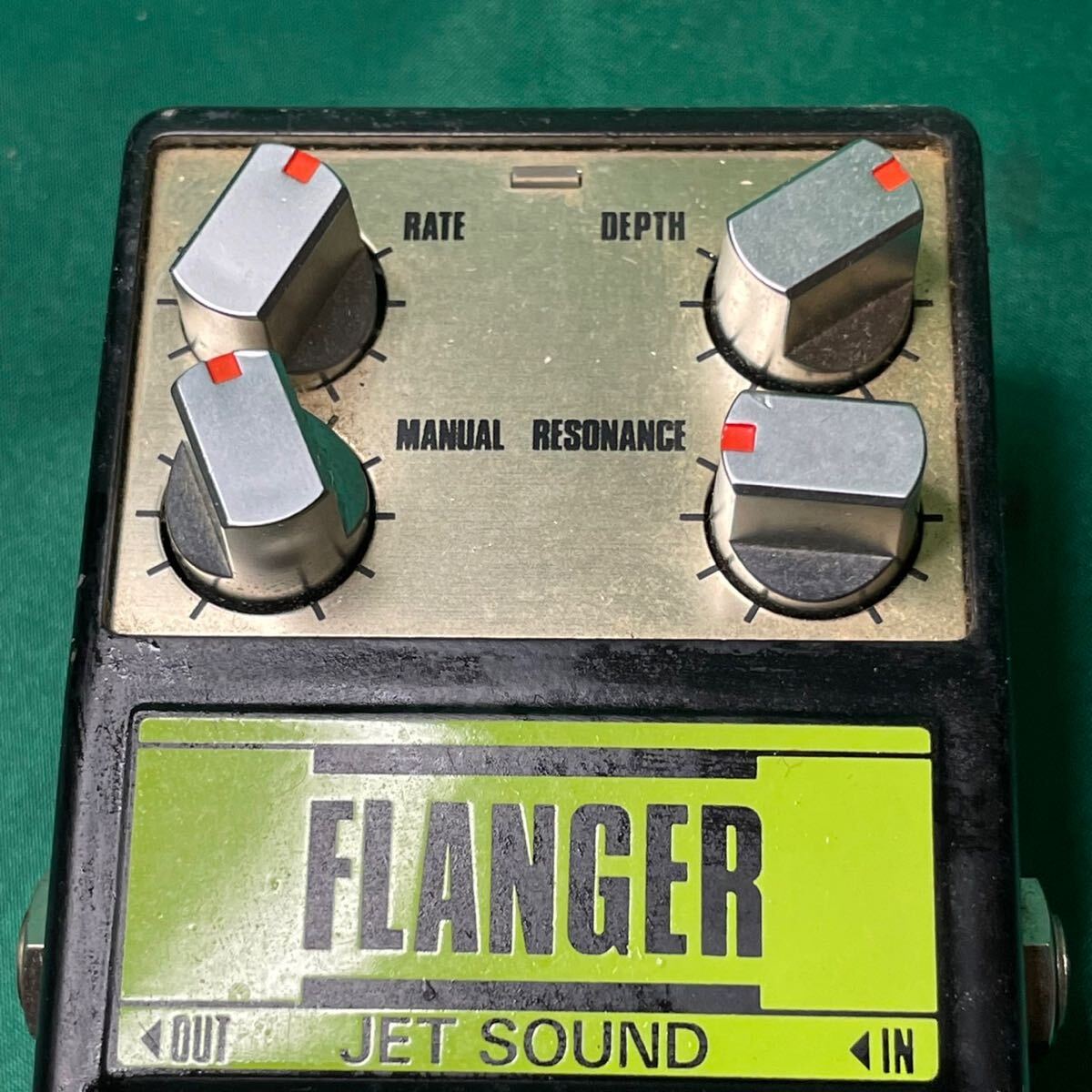 希少品 Guyatone PS-018 FLANGER JET Sound グヤトーン エフェクター フランジャー ギター バンド 音楽_画像2