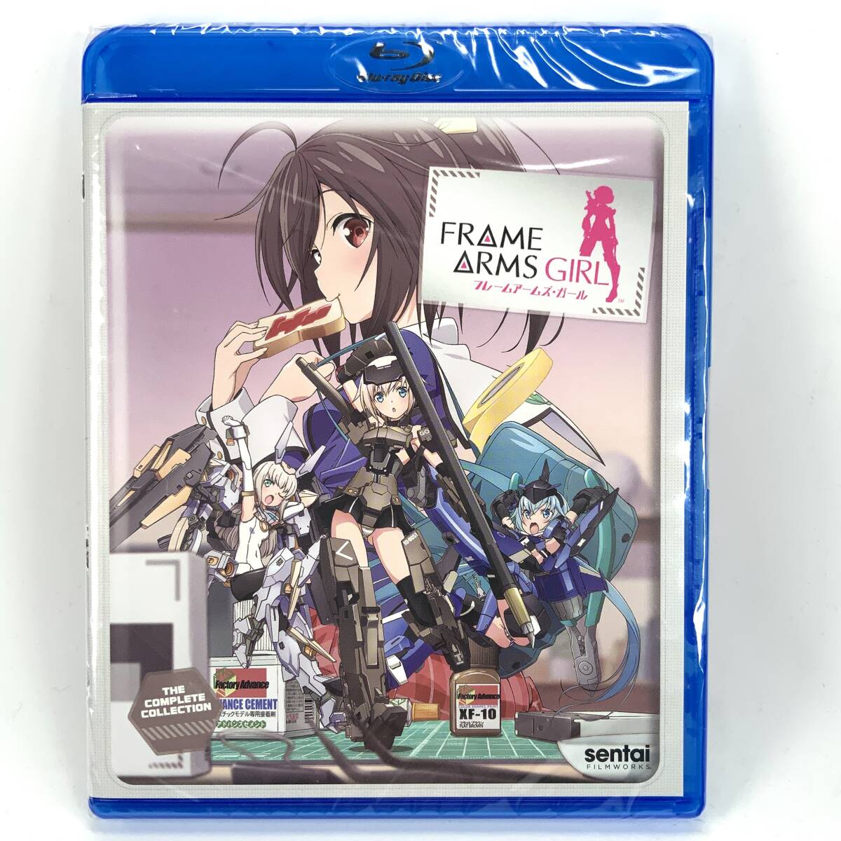 【送料無料】　新品　フレームアームズ・ガール　Blu-ray　北米版ブルーレイ_画像2