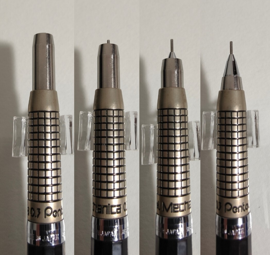 Pentel Ｍechanica 0.3mm /ぺんてる メカニカ 製図用 廃番 シャーペン 中期 JISマークの画像3