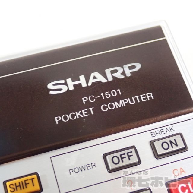 1Ka38* подлинная вещь SHARP/ sharp PC-1501 карманный компьютер - карманный компьютер счет машина часть рабочее состояние подтверждено / персональный компьютер microcomputer отправка :-/60