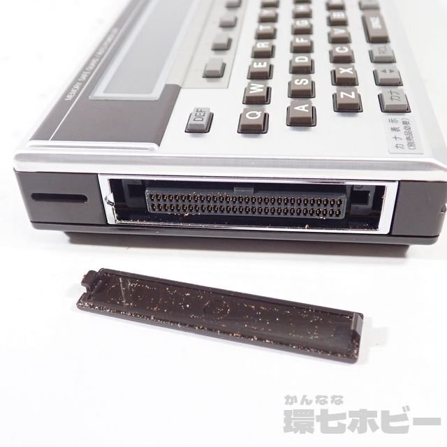 1Ka38* подлинная вещь SHARP/ sharp PC-1501 карманный компьютер - карманный компьютер счет машина часть рабочее состояние подтверждено / персональный компьютер microcomputer отправка :-/60